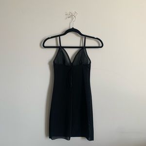 Aritzia See Through Mesh Slip Dress